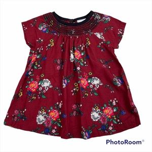 Hanna Andersson Maroon Fall Holiday Dress 60